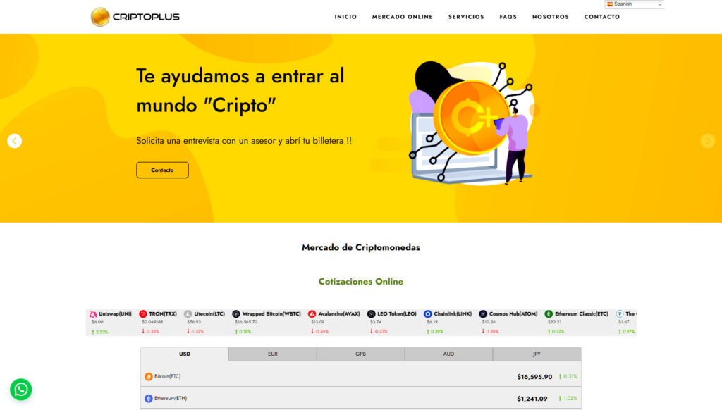 MERCADO DE CRIPTOMONEDAS, OPERACIONES Y ASESORAMIENTO