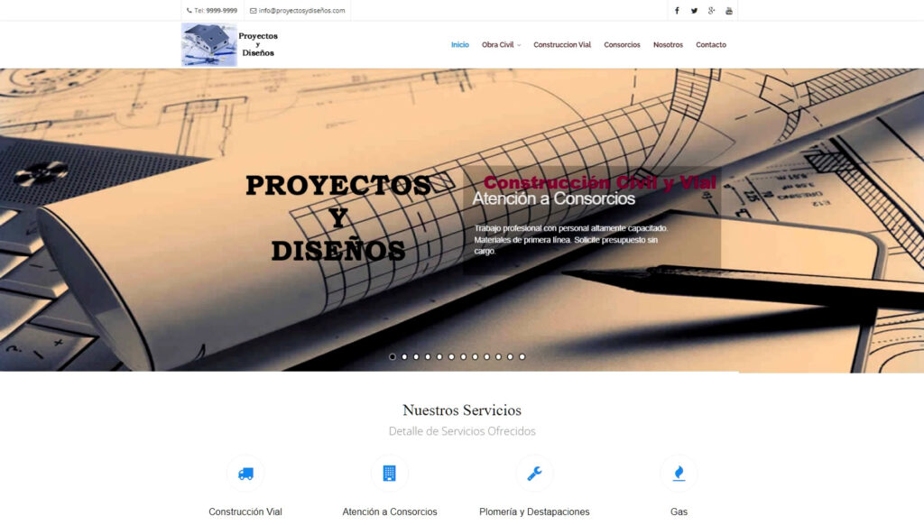 CONSTRUCCION CIVIL Y VIAL, ATENCION A CONSORCIOS