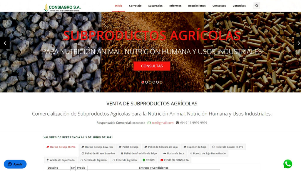 SUBPRODUCTOS AGRICOLAS PARA NUTRICION ANIMAL Y HUMANA
