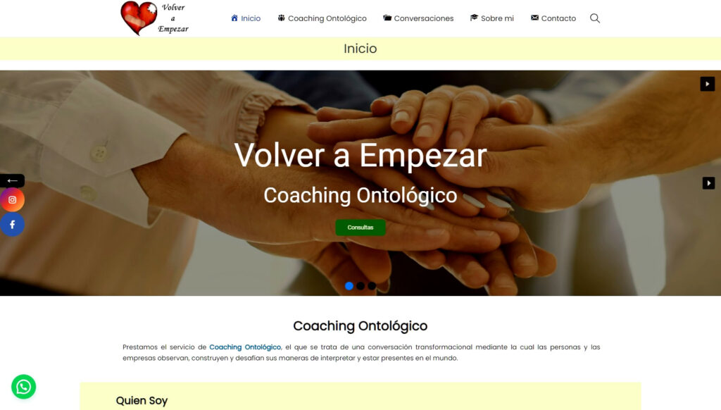 SERVICIO DE COACHING ONTOLOGIGO PROFESIONAL
