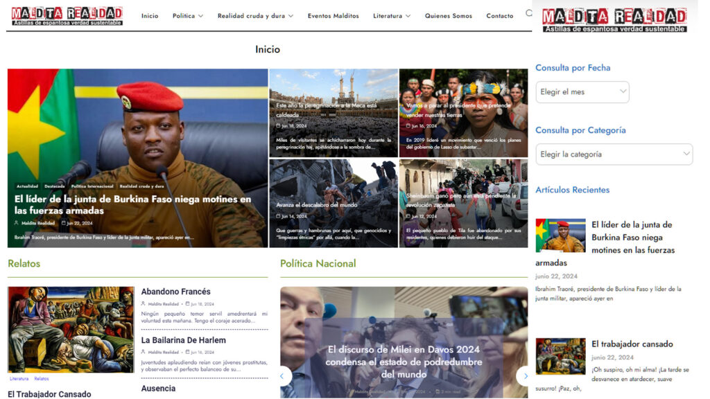 PORTALES DE NOTICIAS Y MEDIOS DIGITALES